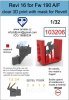 Omask 103206 Revi 16 for Fw 190A/F (Revell) 1/32